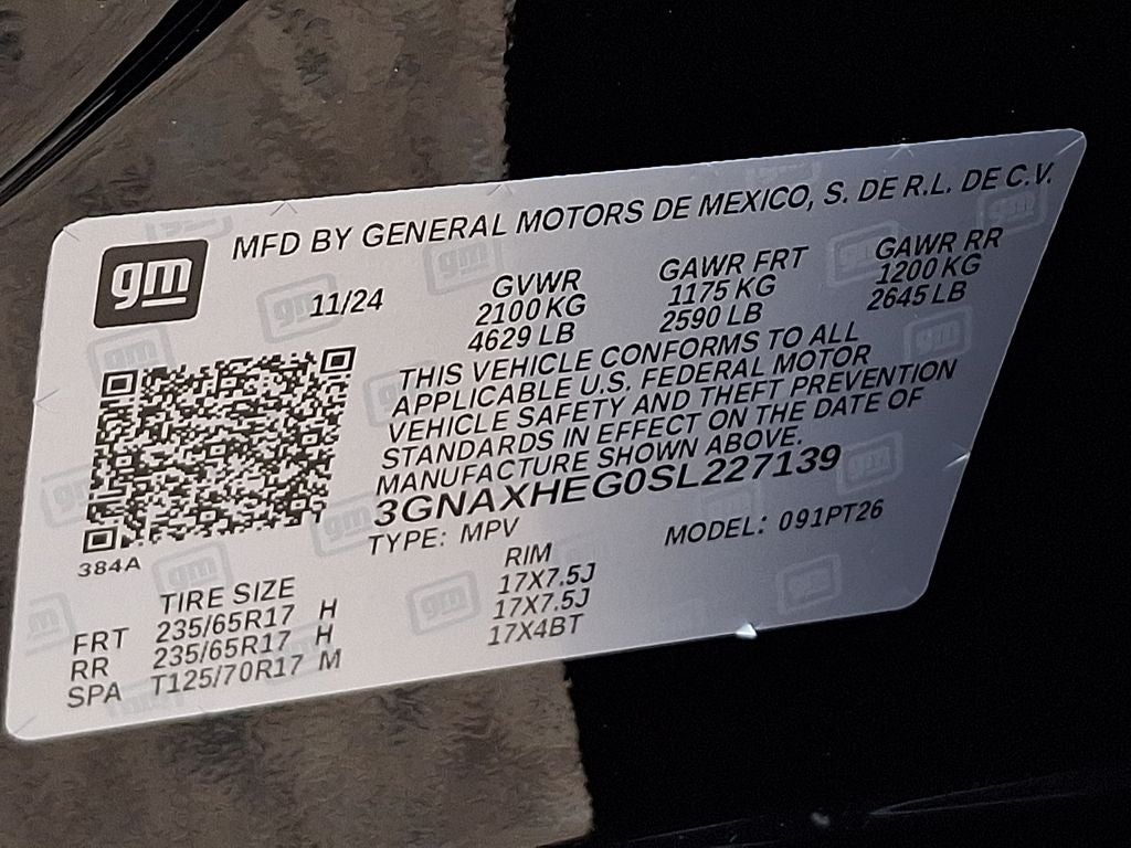 2025 Chevrolet Equinox LT