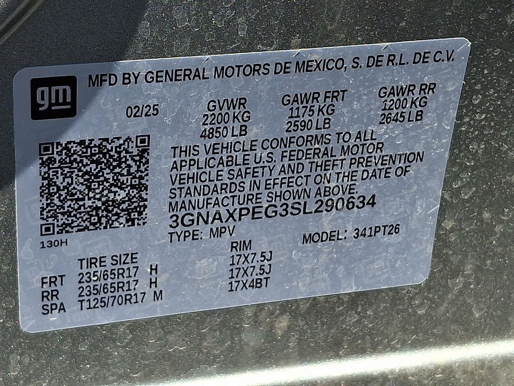 2025 Chevrolet Equinox LT
