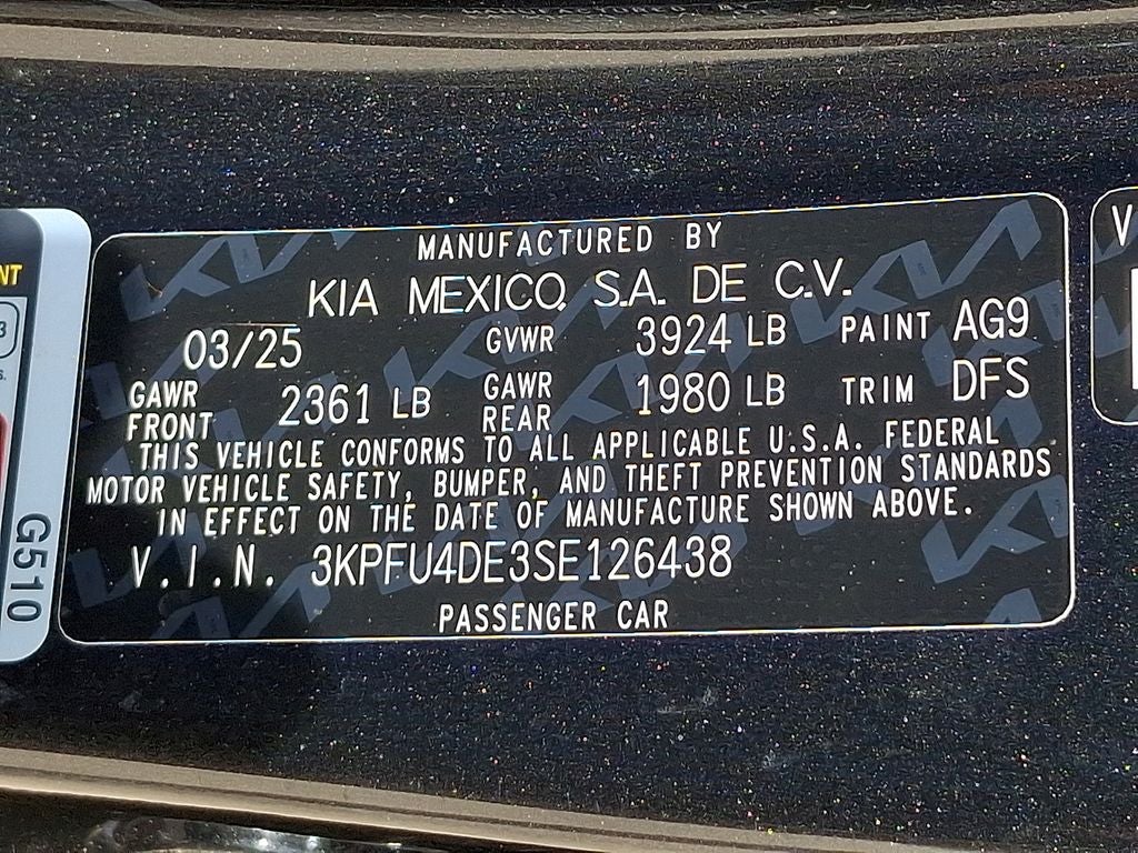 2025 Kia K4 EX