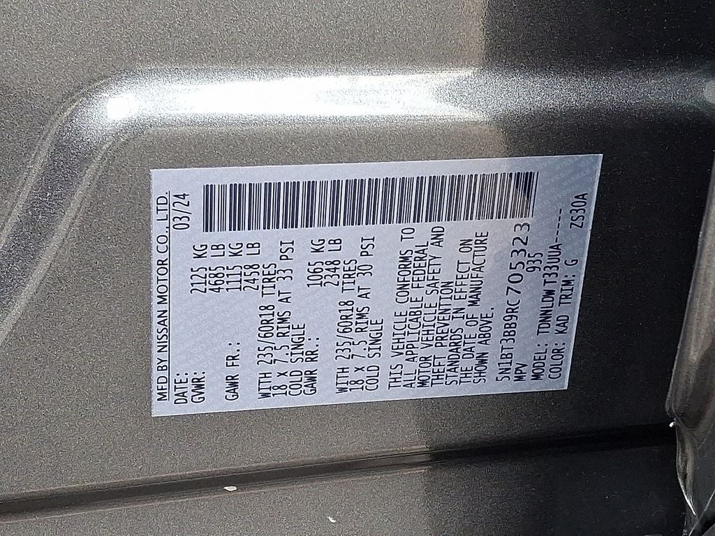 2024 Nissan Rogue SV