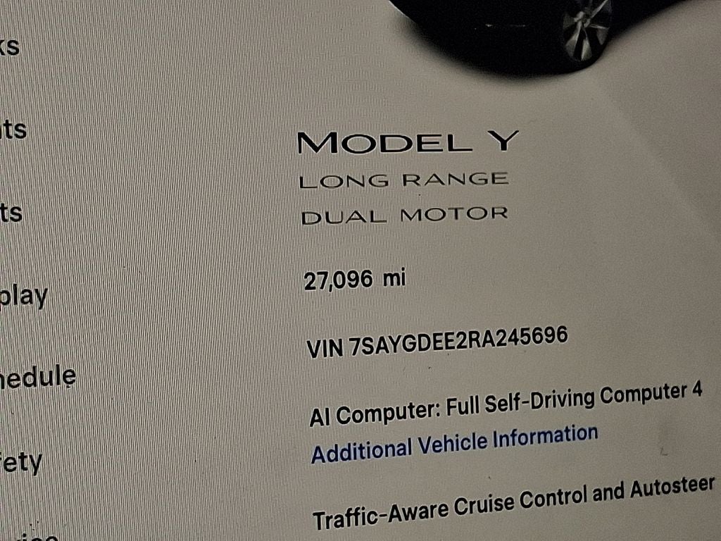2024 Tesla Model Y Long Range