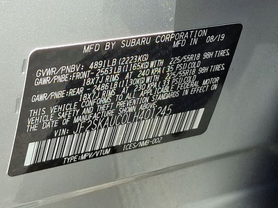 2020 Subaru Forester Limited