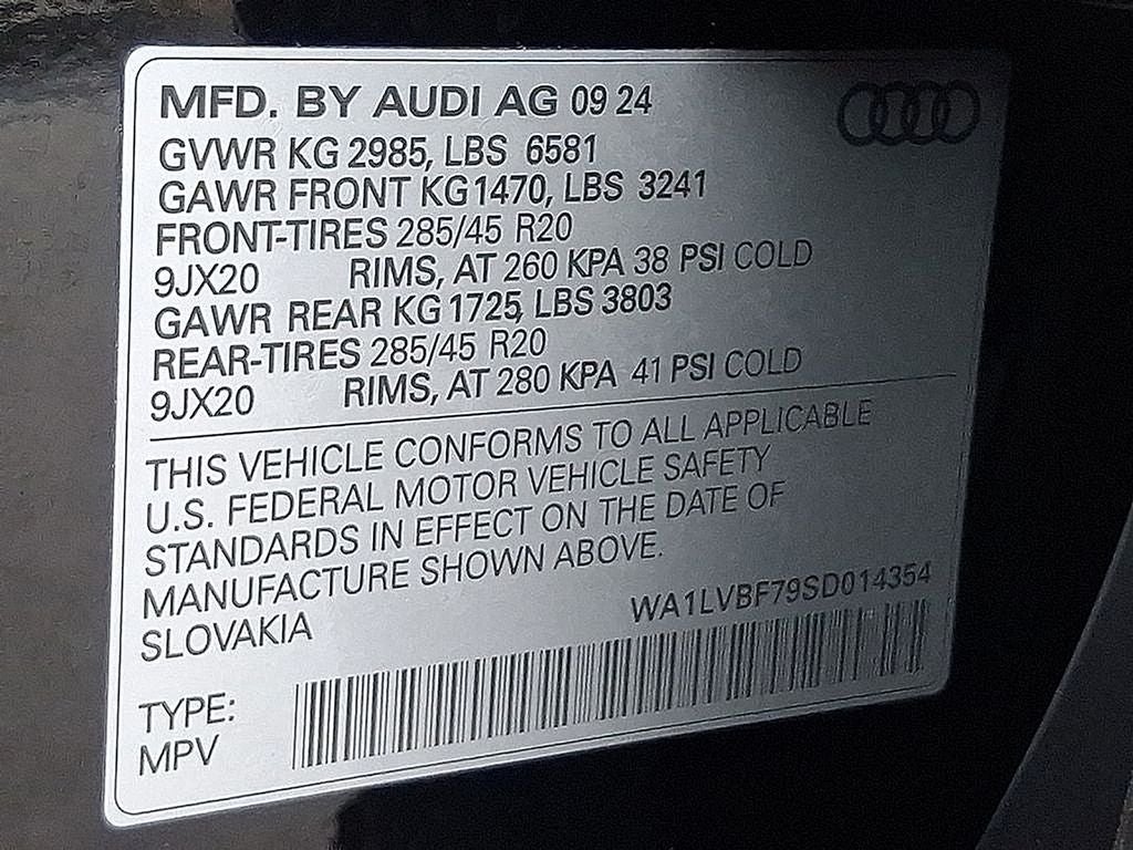 2025 Audi Q7 55 Premium Plus quattro
