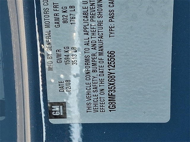 2008 Saturn Sky Red Line