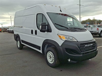 2024 RAM ProMaster 2500 Cargo Van Tradesman High Roof 136' WB w/Pass Seat