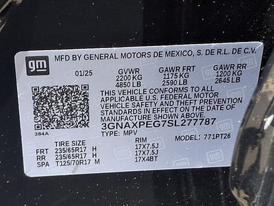 2025 Chevrolet Equinox AWD LT