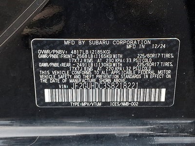 2025 Subaru Crosstrek Premium