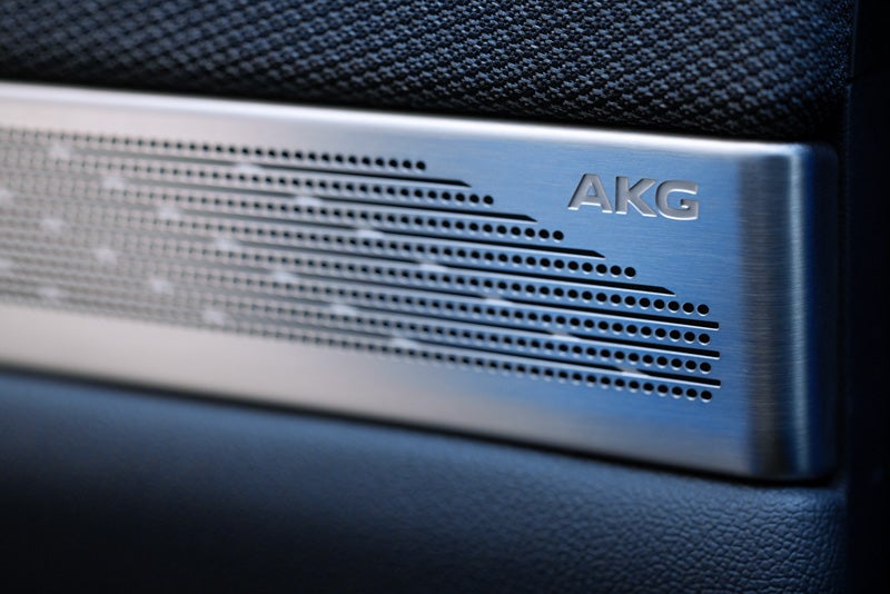 Close-up View of the AKG Studio Audio Speaker | Randy Marion Cadillac in Mooresville NC