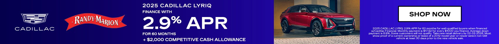 January LYRIQ Special